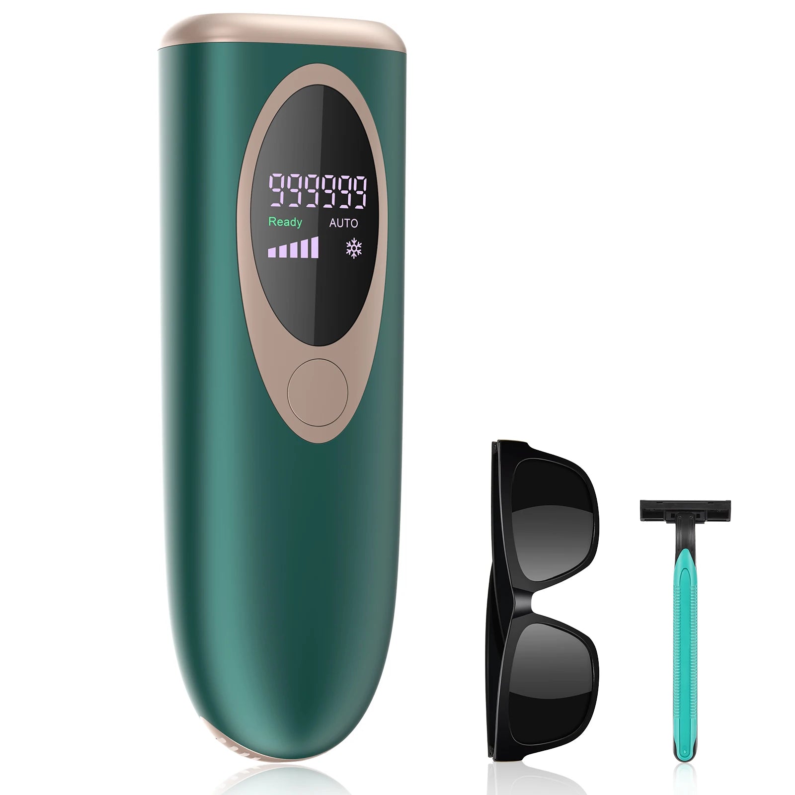 Body and bikinis laser epilator, permanent pulse hair removal for women, home use