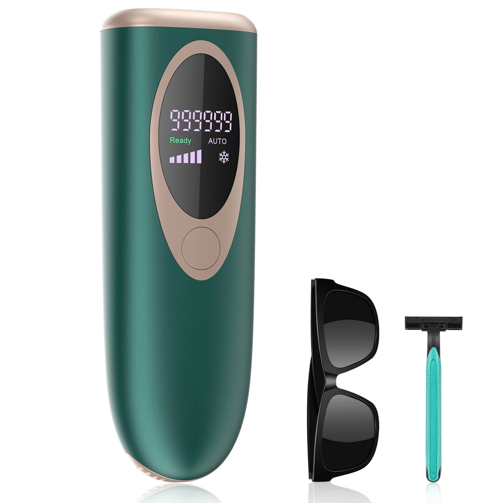 Body and bikinis laser epilator, permanent pulse hair removal for women, home use
