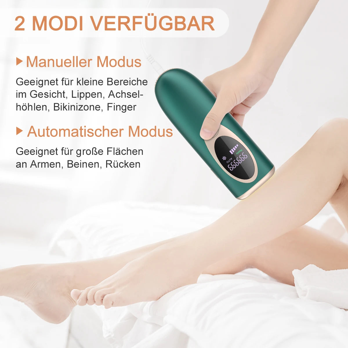 Body and bikinis laser epilator, permanent pulse hair removal for women, home use