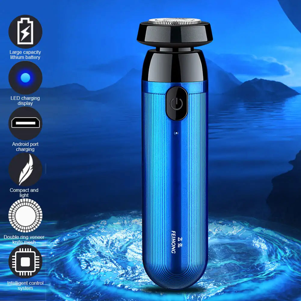 1pcs High-Speed Fast Charging Portable Electric Shaver for Men and Women Mini Rechargeable Shaver Easy To Dismantle in One Step