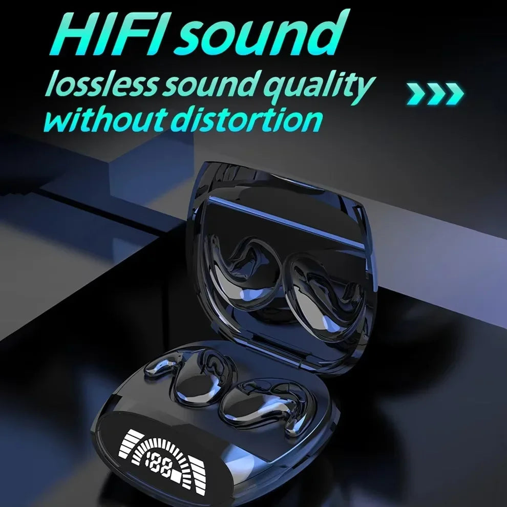 KEBIDUMEI Bluetooth 5.3 AI Translation Earphones 135+ Language Instant Translation Invisable Sleep Headphones Wireless Earbuds